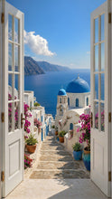 Load image into Gallery viewer, Santorini Sunwashed View
