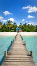 Load image into Gallery viewer, Tropical Hut View
