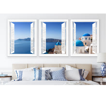 Load image into Gallery viewer, Blue Vista Triptych
